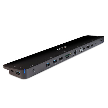 CLUB3D CSV-1564W100 dockningsstationer för bärbara datorer Dockning USB 3.2 Gen 1 (3.1 Gen 1) Type-C Svart