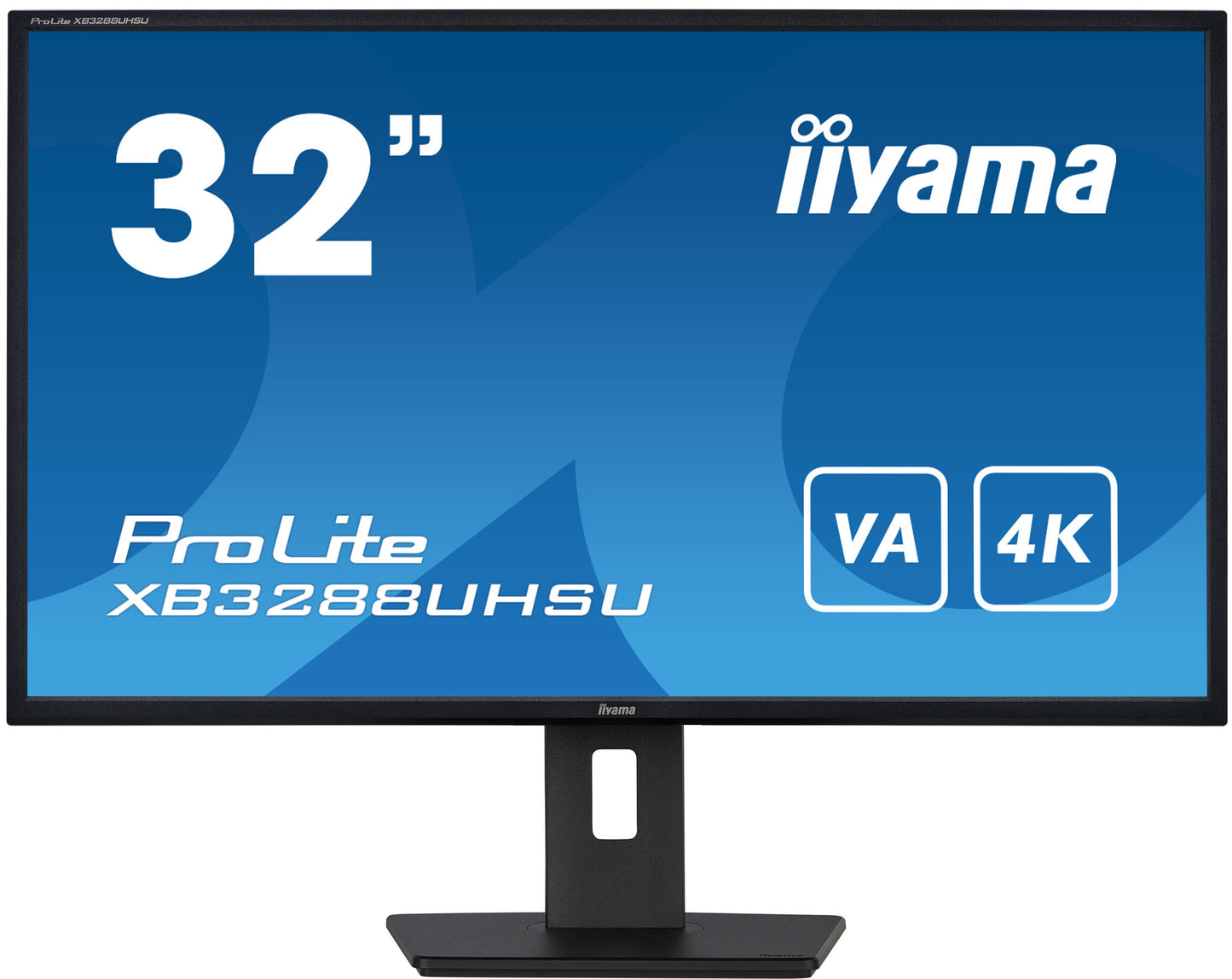iiyama ProLite XB3288UHSU-B5 platta pc-skärmar 80 cm (31.5") 3840 x 2160 pixlar 4K Ultra HD LCD Svart