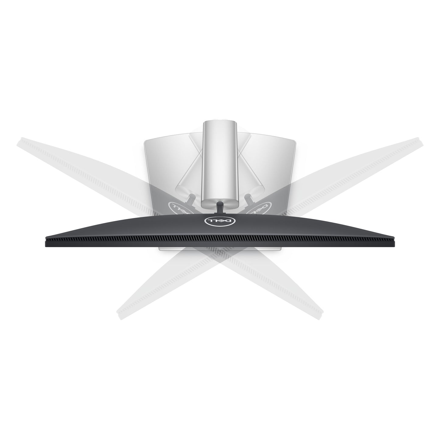 DELL P Series P2424HT platta pc-skärmar 60,5 cm (23.8") 1920 x 1080 pixlar Full HD LCD Pekskärm Svart, Silver