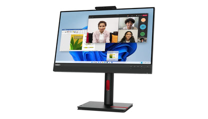 Lenovo ThinkCentre Tiny-In-One 24 Gen 5 LED display 60,5 cm (23.8") 1920 x 1080 pixlar Full HD Pekskärm Svart