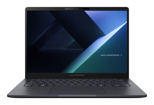 ASUS ExpertBook B3 B3405CCA-LY0066X Intel Core Ultra 5 125H Bärbar dator 35,6 cm (14") WUXGA 16 GB DDR5-SDRAM 512 GB SSD Wi-Fi 6E (802.11ax) Windows 11 Pro tyska Svart, Grå