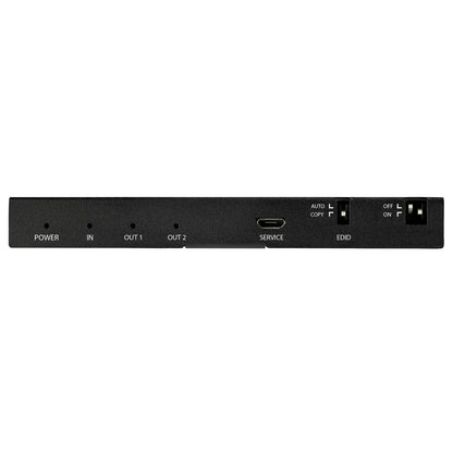 StarTech.com 2-ports HDMI-splitter - 4K 60Hz med inbyggd skalning
