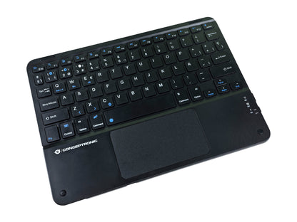 Conceptronic TOBIN01BES tangentbord Universal Bluetooth QWERTY Spansk Svart