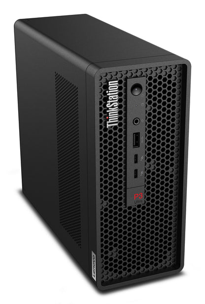 Lenovo ThinkStation P3 Ultra SFF Intel® Core™ i7 i7-14700K 32 GB DDR5-SDRAM 512 GB SSD Windows 11 Pro Arbetsstation Svart