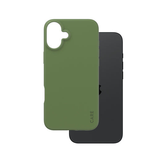 PanzerGlass CARE by ® Fashionable Case Green iPhone 16 Plus mobiltelefonfodral Omslag Grön
