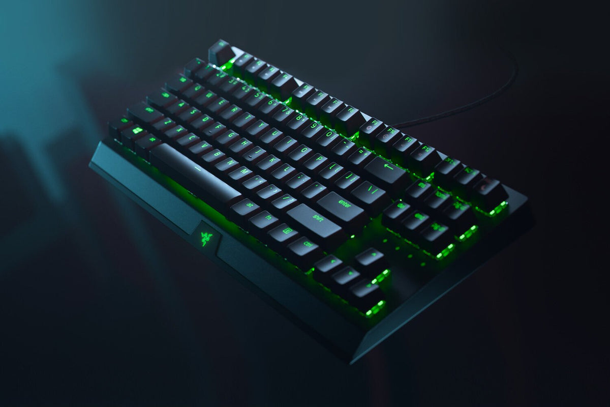 Razer Blackwidow V3 Tenkeyless tangentbord Spela USB QWERTY Engelska (USA) Svart