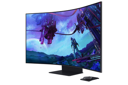 Samsung G97NC platta pc-skärmar 139,7 cm (55") 3840 x 2160 pixlar 4K Ultra HD LED Svart