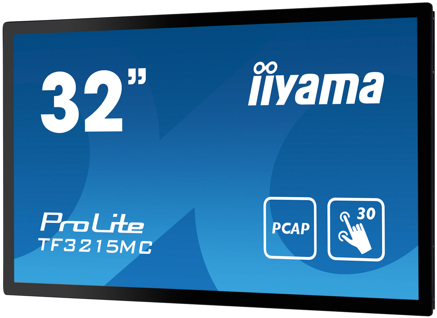 iiyama ProLite TF3215MC-B2 platta pc-skärmar 80 cm (31.5") 1920 x 1080 pixlar Full HD LED Pekskärm kiosk Svart