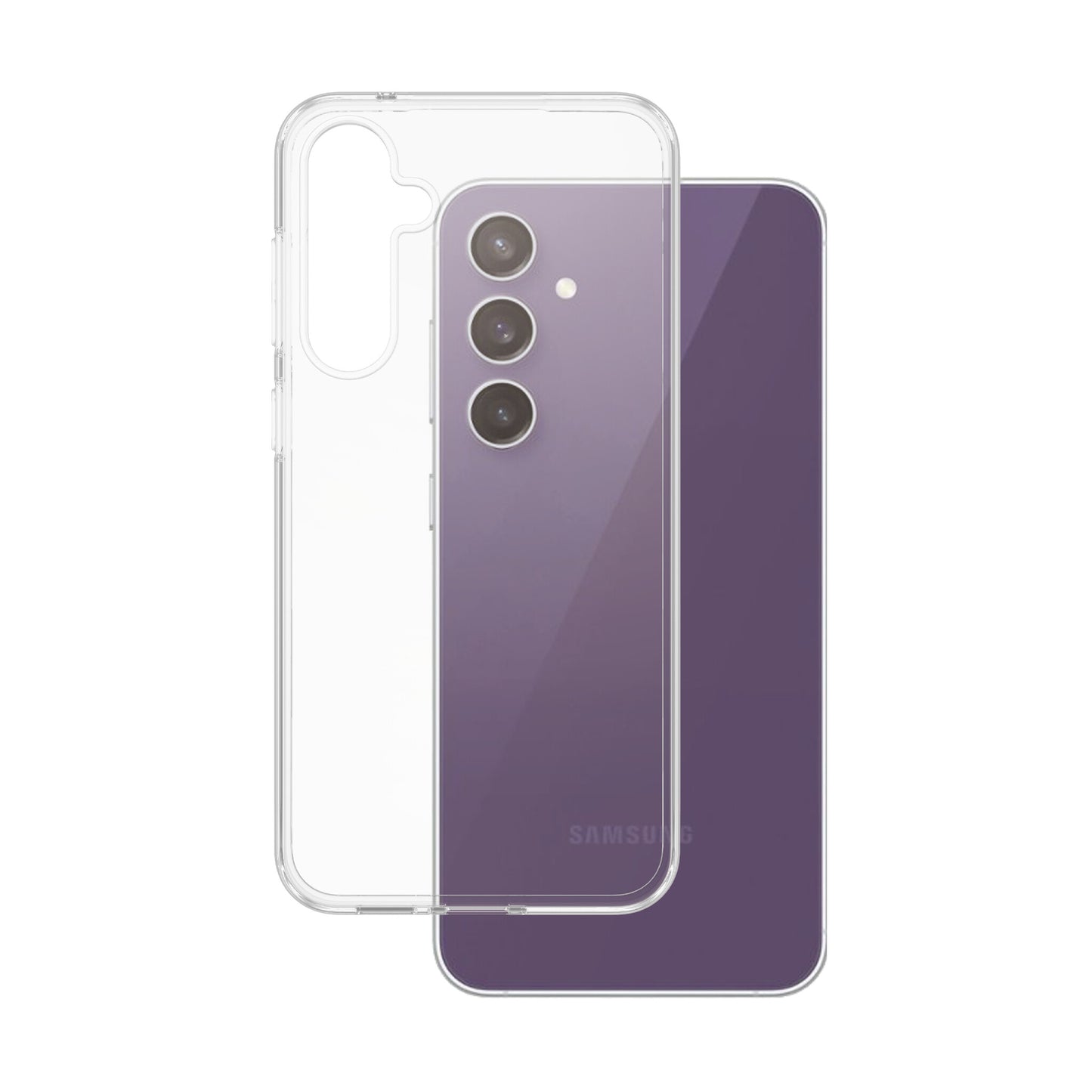 PanzerGlass SAFE. by ® TPU Case Transparent for Samsung Galaxy S23 FE mobiltelefonfodral 16,3 cm (6.4") Omslag