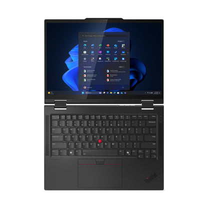 Lenovo ThinkPad T14s 2-in-1 Gen 1 Intel Core Ultra 7 255U Hybrid (2-i-1) 35,6 cm (14") Pekskärm WUXGA 32 GB LPDDR5x-SDRAM 1 TB SSD Wi-Fi 7 (802.11be) Windows 11 Pro tyska Svart
