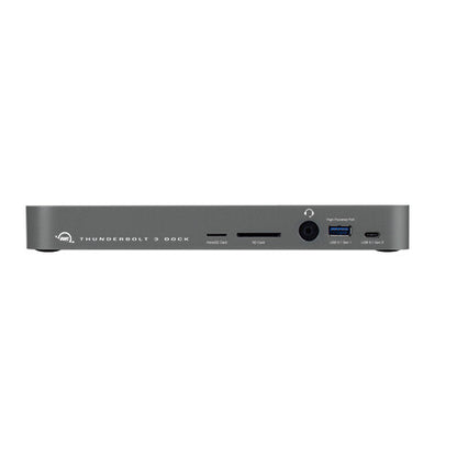 OWC OWCTB3DK14PSG dockningsstationer för bärbara datorer Kabel Thunderbolt 3 Grå