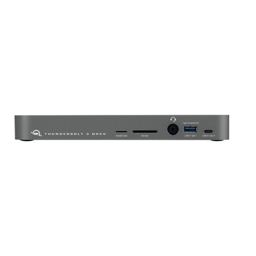 OWC OWCTB3DK14PSG dockningsstationer för bärbara datorer Kabel Thunderbolt 3 Grå