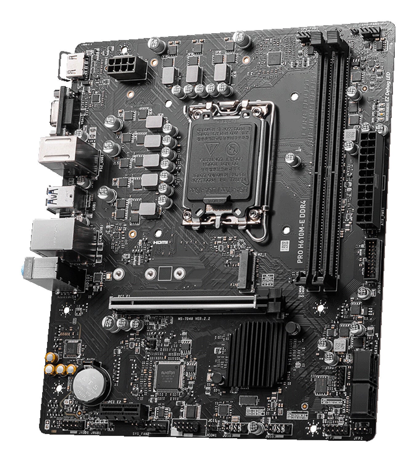 MSI PRO H610M-E DDR4 moderkort Intel H610 LGA 1700 micro ATX