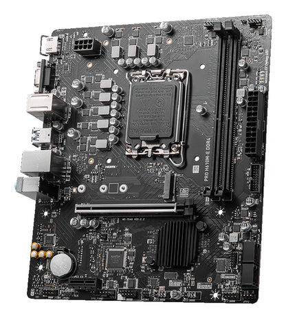 MSI PRO H610M-E DDR4 moderkort Intel H610 LGA 1700 micro ATX