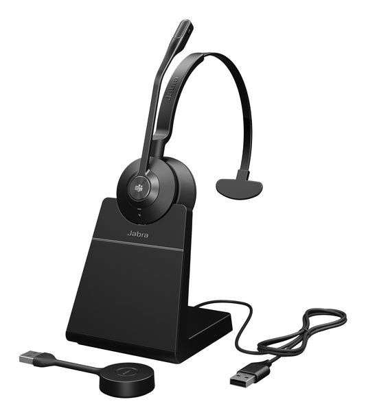 Jabra Engage 55 SE Headset Trådlös Huvudband Kontor/callcenter Svart