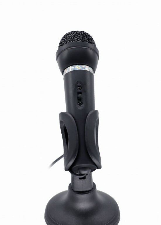 Gembird MIC-D-04 mikrofoner Svart Bordsmikrofon