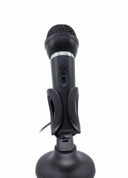 Gembird MIC-D-04 mikrofoner Svart Bordsmikrofon