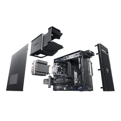 DELL Precision 3680 Intel® Core™ i7 i7-14700 32 GB DDR5-SDRAM 1 TB SSD NVIDIA T1000 Windows 11 Pro Tower Arbetsstation Svart