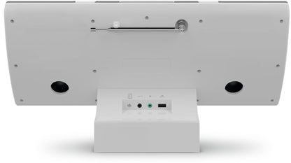 TechniSat MULTYRADIO 4.0 Internet Analog och digital Svart, Vit