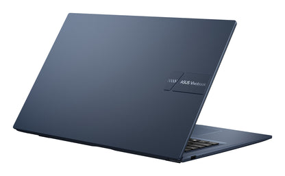 ASUS Vivobook 17 X1704VA-AU381W Intel® Core™ i7 i7-1355U Bärbar dator 43,9 cm (17.3") Full HD 16 GB DDR4-SDRAM 1 TB SSD Wi-Fi 6 (802.11ax) Windows 11 Home tyska Blå