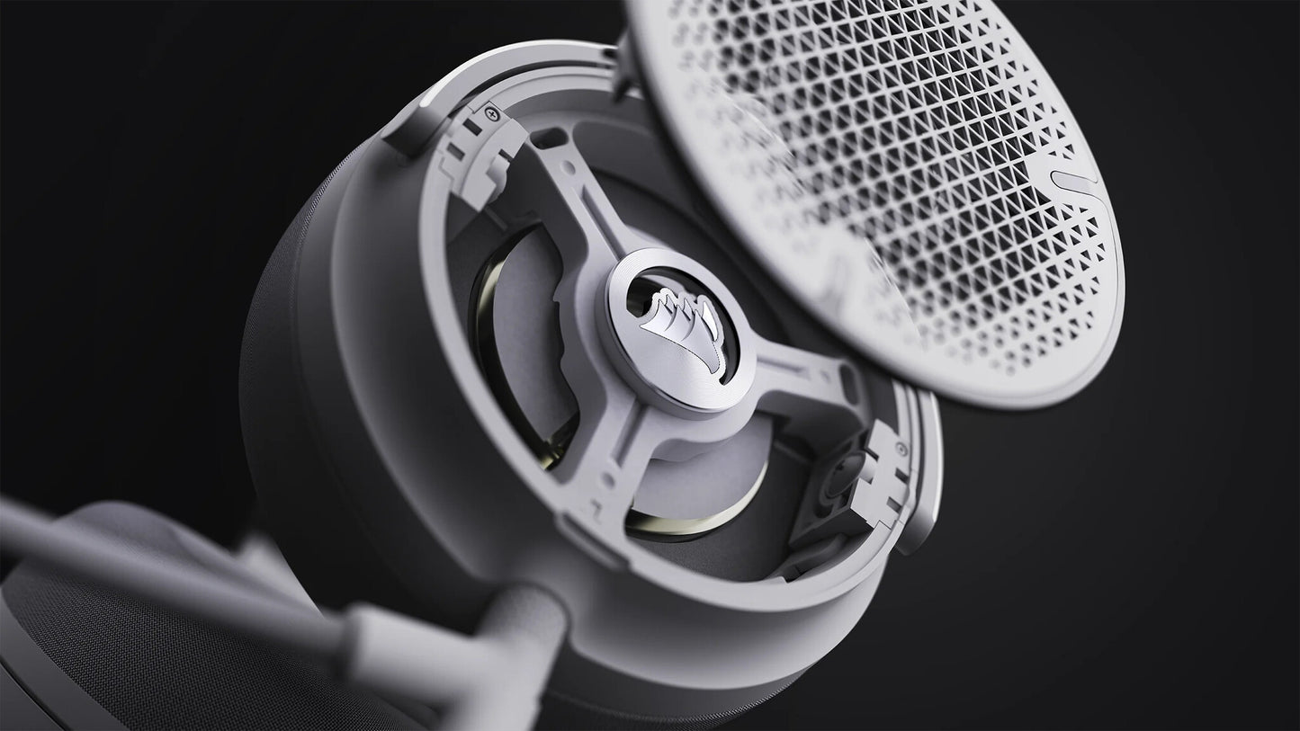 Corsair VIRTUOSO PRO Headset Kabel Huvudband Spela Vit