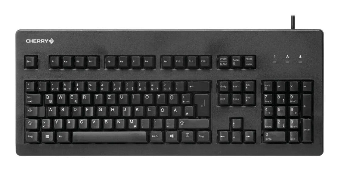 CHERRY G80-3000 tangentbord Universal USB QWERTZ tyska Svart