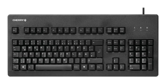 CHERRY G80-3000 tangentbord Universal USB QWERTZ tyska Svart