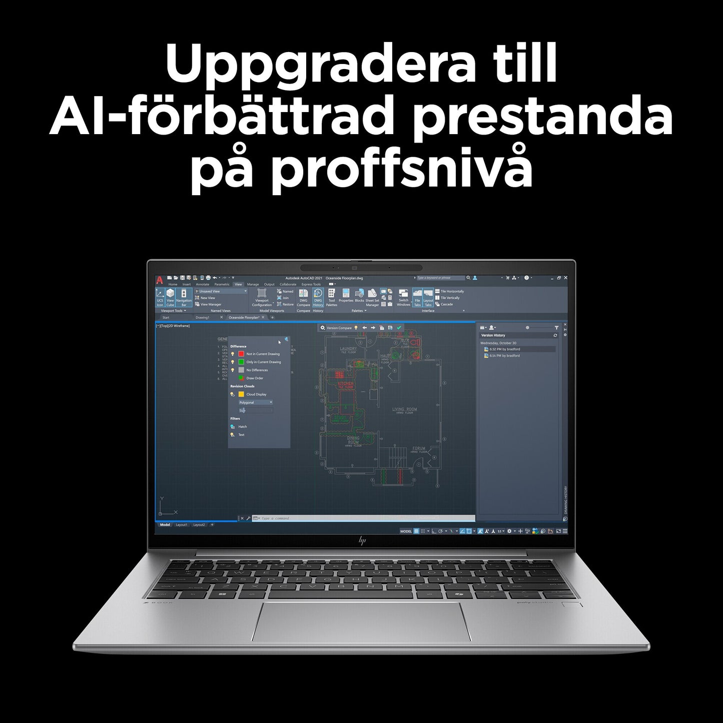 HP ZBook Firefly G11 Intel Core Ultra 7 155H Mobil arbetsstation 40,6 cm (16") Pekskärm WUXGA 32 GB DDR5-SDRAM 1 TB SSD Wi-Fi 6E (802.11ax) Windows 11 Pro AI PC Silver