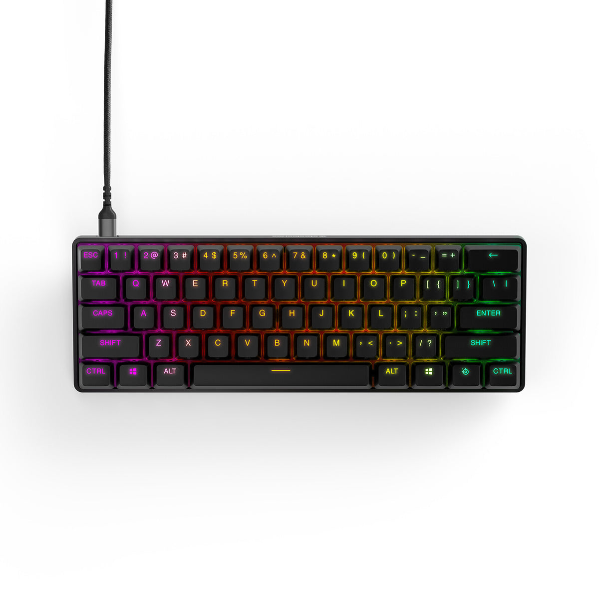 Steelseries Apex Pro Mini tangentbord Spela USB QWERTY Engelska (USA) Svart