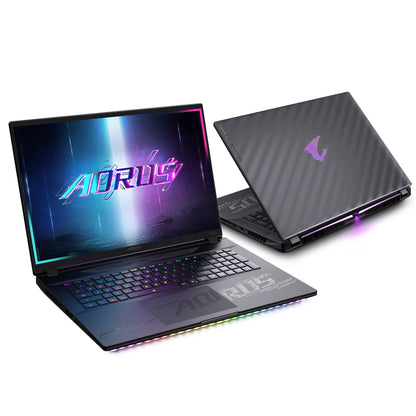 GIGABYTE AORUS MASTER 18 BYHC5DED65SP bärbara datorer Intel Core Ultra 9 275HX Bärbar dator 45,7 cm (18") WQXGA 32 GB DDR5-SDRAM 2 TB SSD NVIDIA GeForce RTX 5080 Wi-Fi 7 (802.11be) Windows 11 Pro tyska Svart