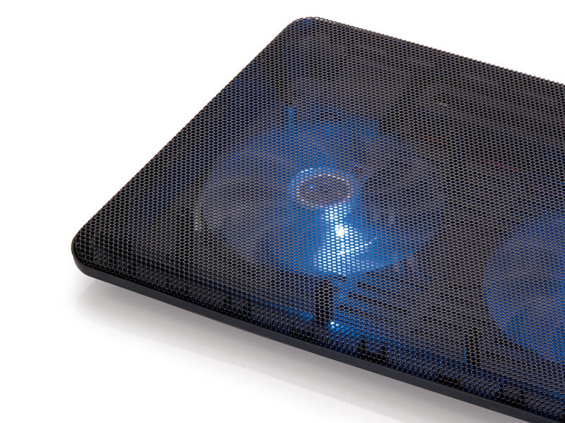 Conceptronic CNBCOOLPAD2F kylningsdynor för bärbara datorer 39,6 cm (15.6") Svart