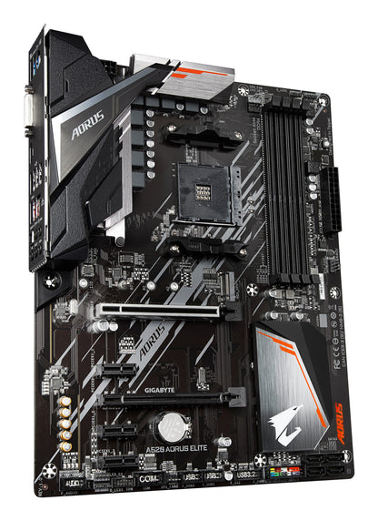 GIGABYTE A520 AORUS ELITE moderkort AMD A520 Uttag AM4 ATX