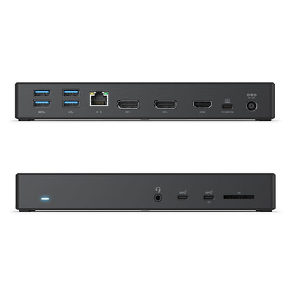 ALOGIC DUCMA3 dockningsstationer för bärbara datorer Kabel USB 3.2 Gen 1 (3.1 Gen 1) Type-C Svart