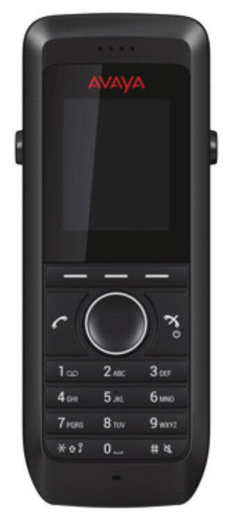 Avaya DECT 3730 Handenhet till DECT-telefon Namn och uppringnings-ID Svart