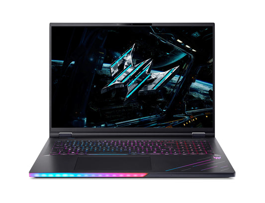 Acer Predator PH18-73-98E0 Intel Core Ultra 9 275HX Bärbar dator 45,7 cm (18") WQXGA 128 GB DDR5-SDRAM 2 TB SSD NVIDIA GeForce RTX 5080 Wi-Fi 7 (802.11be) Windows 11 Pro Svart