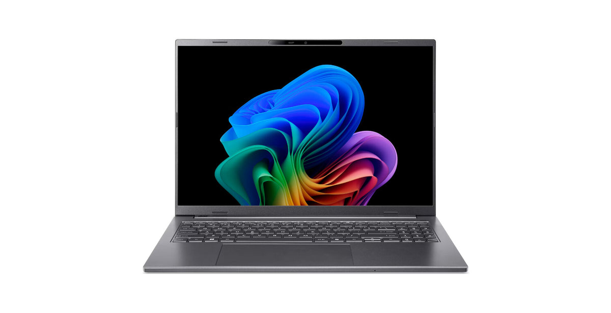 Acer Aspire 16 AI A16-61M-R473 Copilot+ PC AMD Ryzen AI 5 330 Bärbar dator 40,6 cm (16") WUXGA+ 16 GB LPDDR5x-SDRAM 512 GB SSD Wi-Fi 6E (802.11ax) Windows 11 Home tyska Grå