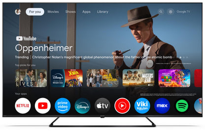 Sharp 55HP6265E TV-apparat 139,7 cm (55") 4K Ultra HD Smart-TV Wi-Fi Svart