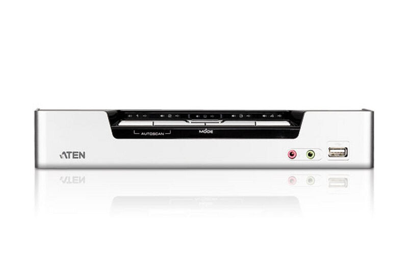 ATEN USB HDMI/Audio KVMP™-switch med 4 portar