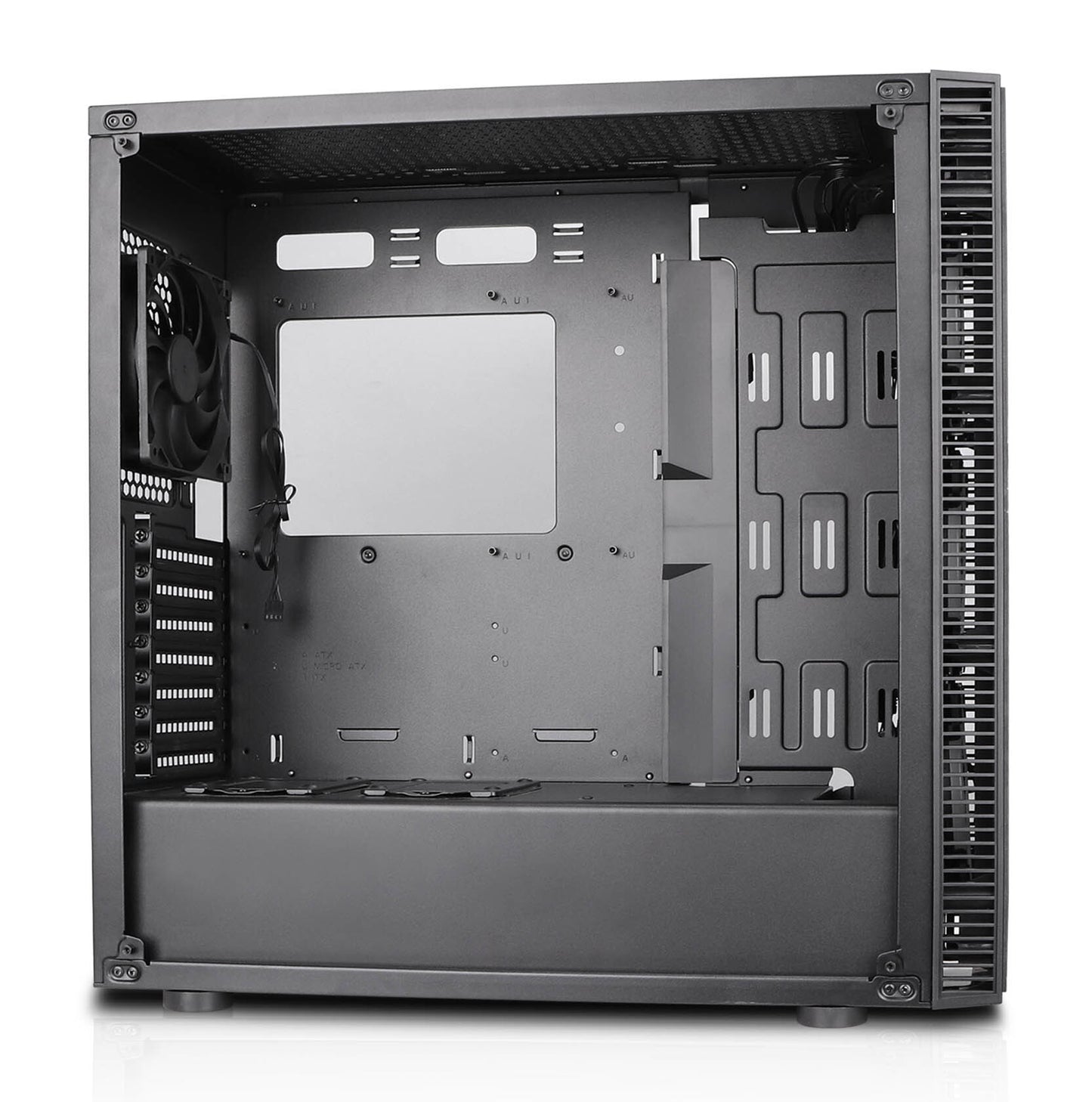 Cooltek CT VIER Midi Tower Svart