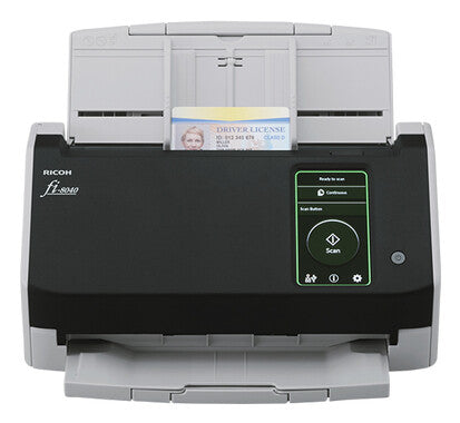 Ricoh fi-8040 ADF + scanner med manuell matning 600 x 600 DPI A4 Svart, Grå