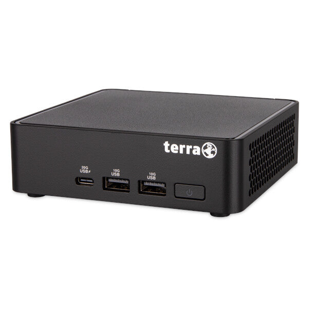 TERRA Micro 6000 SILENT GREENLINE Intel Core 5 210H 16 GB DDR5-SDRAM 500 GB SSD Windows 11 Pro Micro PC Mini-PC Svart