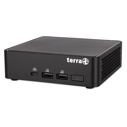 TERRA Micro 6000 SILENT GREENLINE Intel Core 5 210H 16 GB DDR5-SDRAM 500 GB SSD Windows 11 Pro Micro PC Mini-PC Svart
