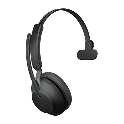 Jabra Evolve2 65 Headset Trådlös Huvudband Kontor/callcenter USB Type-A Bluetooth Svart