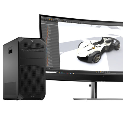 HP Z4 G5 Intel Xeon w3 w3-2425 32 GB DDR5-SDRAM 1 TB SSD Windows 11 Pro Tower Arbetsstation AI Workstation Svart