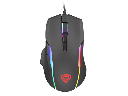 GENESIS Xenon 220 G2 datormöss Spela Ambidextrous USB Type-A Optisk 12800 DPI