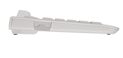 CHERRY KC 1000 SC tangentbord Universal USB AZERTY Belgiskt Vit