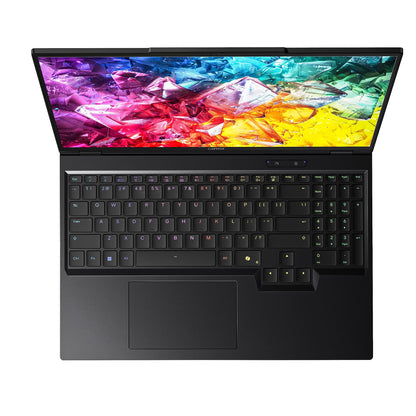 CAPTIVA 95062 bärbara datorer AMD Ryzen™ 9 9955HX Bärbar dator 40,6 cm (16") WQXGA 64 GB DDR5-SDRAM SSD NVIDIA GeForce RTX 5090 Wi-Fi 6 (802.11ax) Windows 11 Home tyska Svart