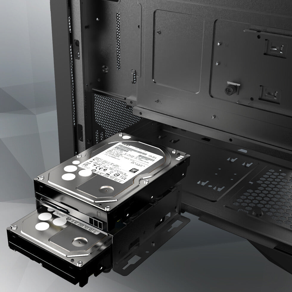 RAIJINTEK SILENOS MS Midi Tower Svart