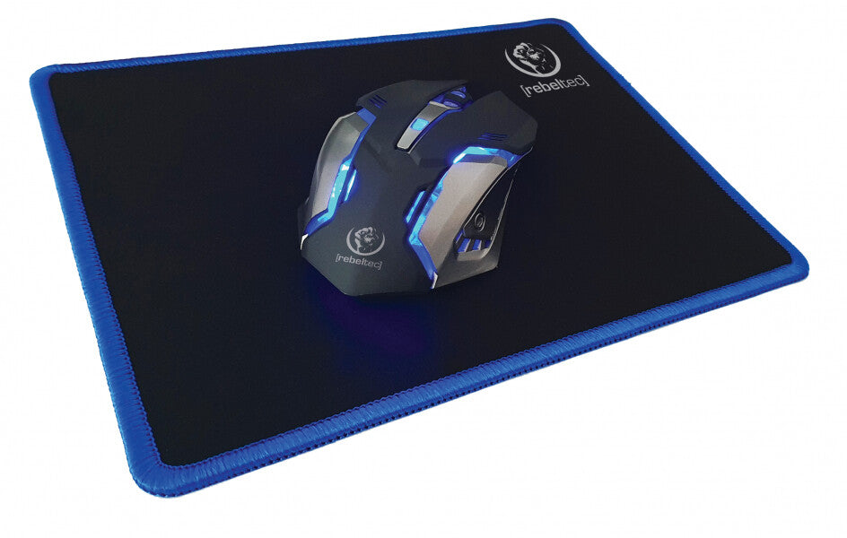 Rebeltec SHERMAN tangentbord Mus inkluderad Spela USB QWERTY Engelsk Svart