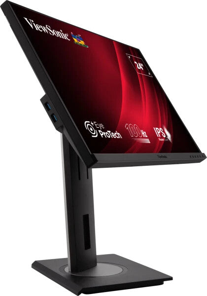 Viewsonic VG Series VG2448A-2 platta pc-skärmar 60,5 cm (23.8") 1920 x 1080 pixlar Full HD LED Svart